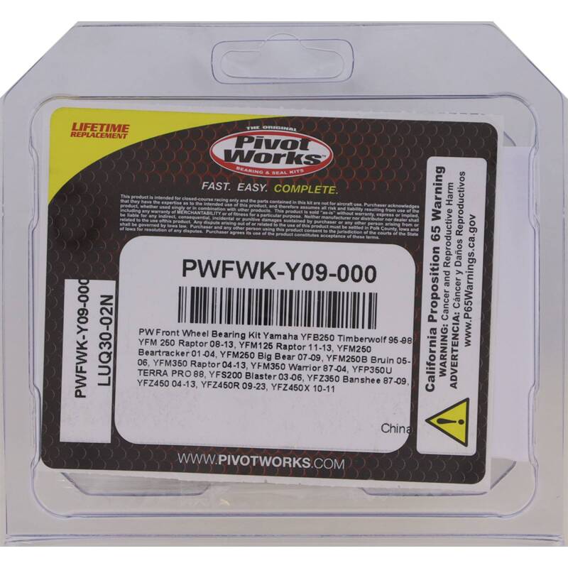Load image into Gallery viewer, Pivot Works PWFWK-Y09-000 PIV Wheel Bearing Kit
