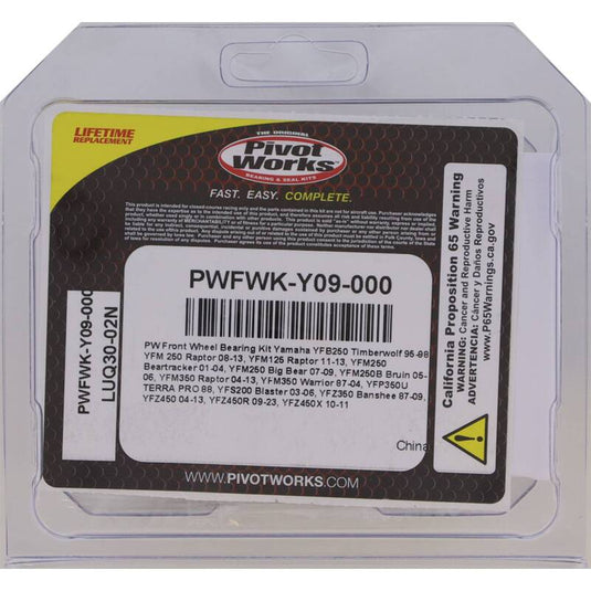 Pivot Works PWFWK-Y09-000 PIV Wheel Bearing Kit