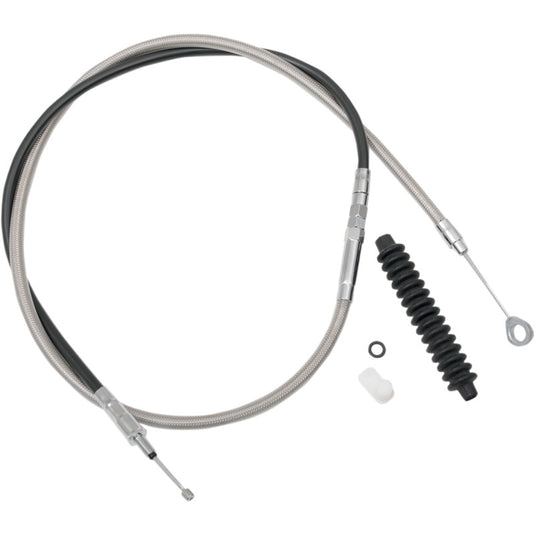 Drag Specialties 0652-3218 Braided High Efficiency Clutch Cable - 62 11/16in.