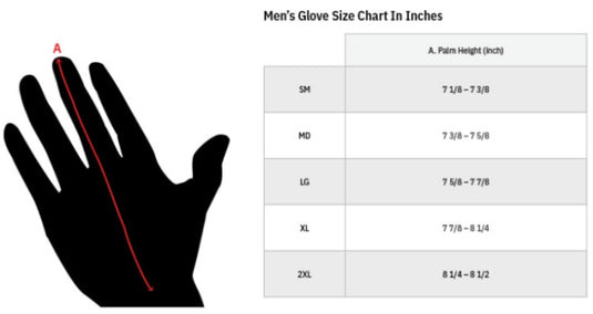 100% 10029-00002 Langdale Gloves (Medium, Black)