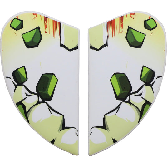 Icon Sideplates for Airframe Pro Helmets - Grenadier Green