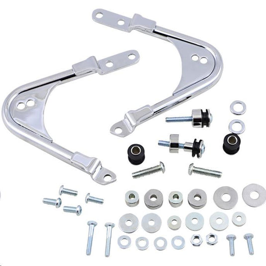 Cobra 602-2103 Tour Pack Rear Mounting Kit - Chrome