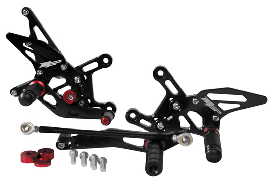 Hotbodies Racing 80901-2500 Fully Adjustable Rearset - Black