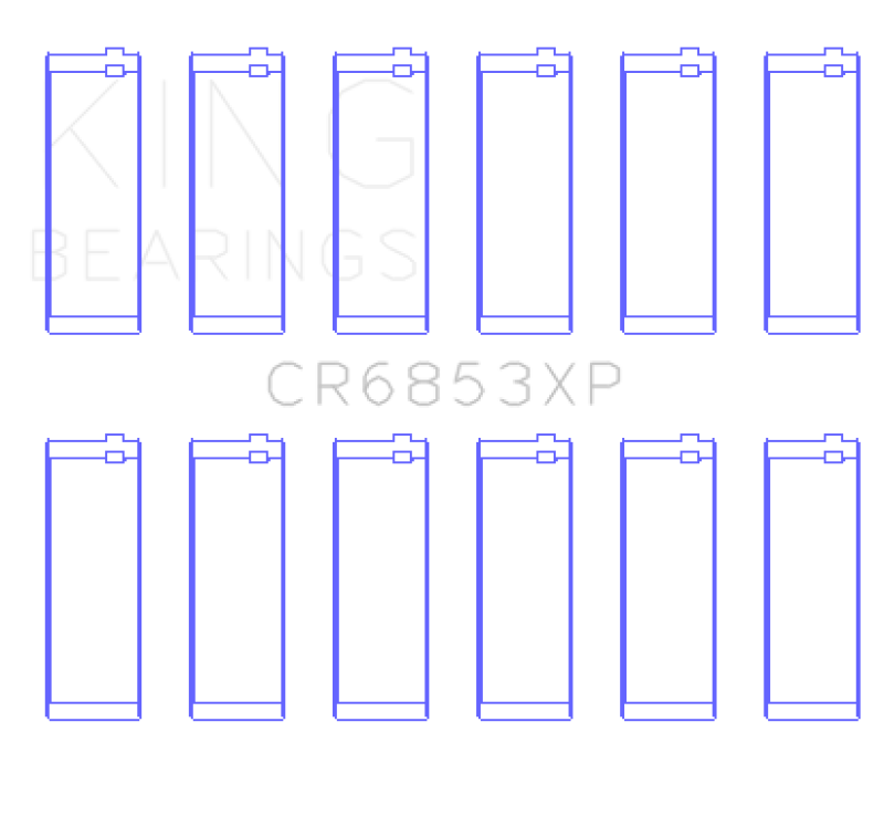 Load image into Gallery viewer, King Engine Bearings CR6853XP KING Performance Rod Bearings
