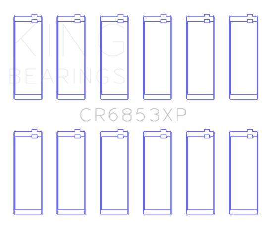 King Engine Bearings CR6853XP KING Performance Rod Bearings