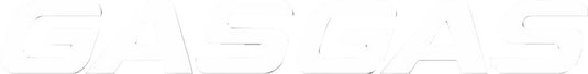 Factory Effex 28-94704 Die-Cut Logo Decal - 1in. - Gas Gas White
