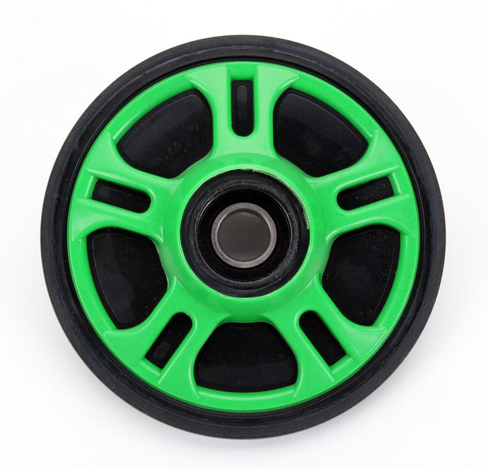 Parts Unlimited 4702-0049 Colored Idler Wheel - 5.63in. Thin x 20mm - Green