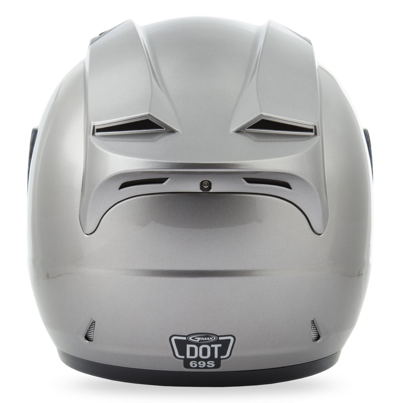 G-Max GM69 Solid Helmet (XX-Large, Titanium)