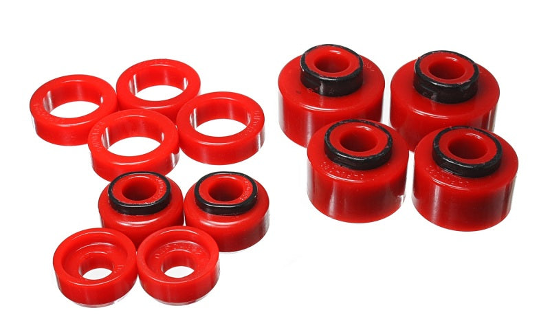 Load image into Gallery viewer, Energy Suspension 4.4121R ES Body Mounts - Red
