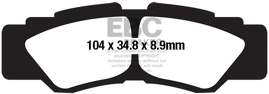 Ebc Powersports SXR677HH EBC SXR Brake Pads