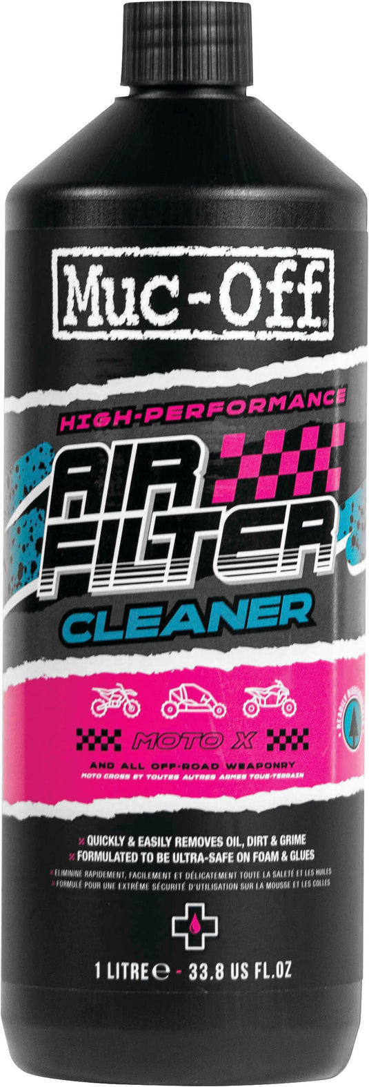 Muc-Off 20213US Air Filter Cleaner - 1 L.