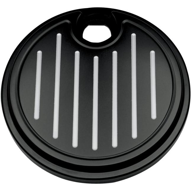 Pro-One Performance 908315B Fuel Door - Ball-Milled - Black