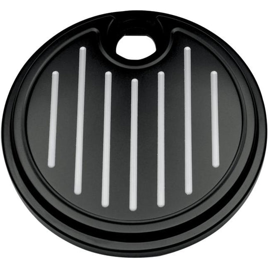 Pro-One Performance 908315B Fuel Door - Ball-Milled - Black