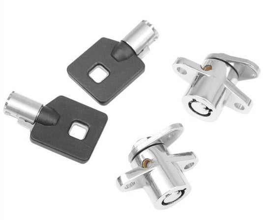 Drag Specialties 3501-0867 Lock Kit with Keys for Hard Saddlebags