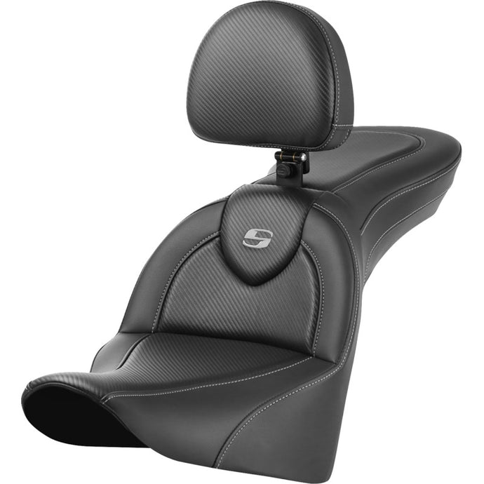 Saddlemen 818-33-185BR Roadsofa CF Seat with Backrest