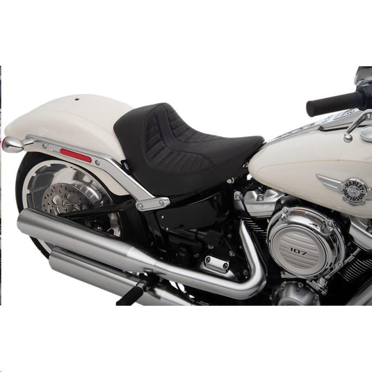 Drag Specialties 0802-1185 EZ-ON Mount Solo Seat - Scorpion Stitch