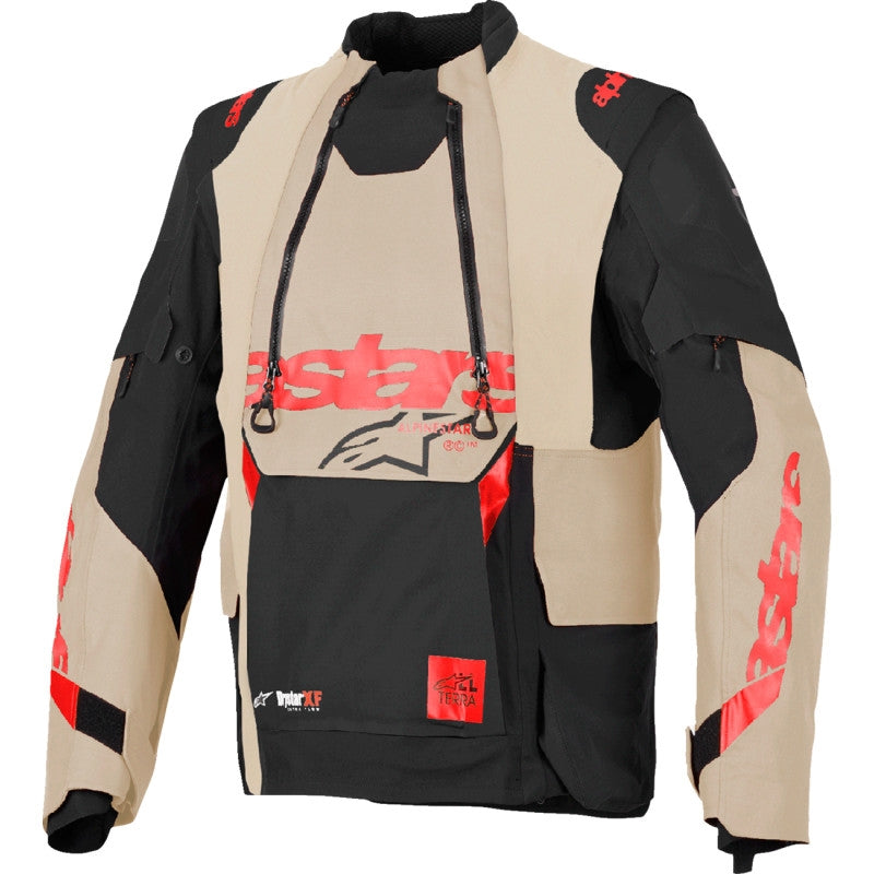 Load image into Gallery viewer, Alpinestars Halo Pro Drystar XF Laminated Jacket (Medium, Mastic/Black)
