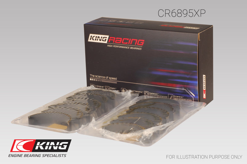 Load image into Gallery viewer, King Engine Bearings CR6895XP0.25 KING Connecting Rod Bearings
