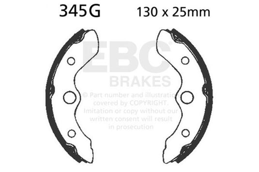 Ebc Powersports 345G EBC HH Sintered Brake Pads