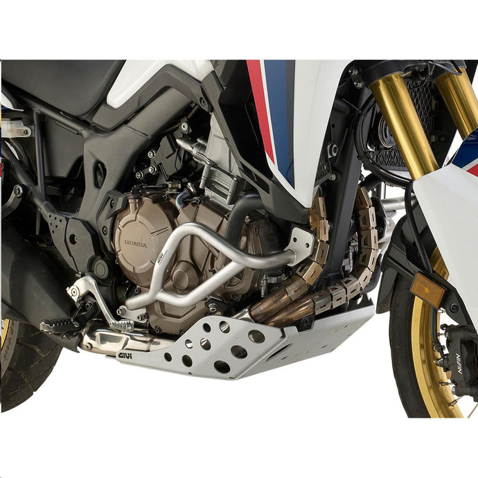 Givi TN1144OX Lower Engine Guard - Stainless Steel