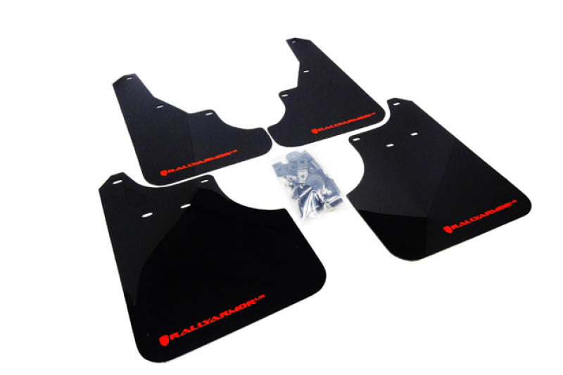 Load image into Gallery viewer, Rally Armor MF11-UR-BLK/RD RAL UR Blk Flap/Rd Logo

