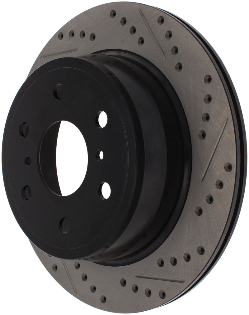 Load image into Gallery viewer, Stoptech 127.66065R ST Slot &amp; Drill Brake Rotors
