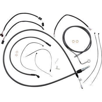 Magnum 7871142 Karbonfiber Handlebar Installation Kit for 15in-17in. Ape