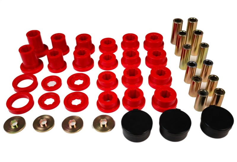 Load image into Gallery viewer, Energy Suspension 8.3140R ES Cntrl Arm Bushings - Red
