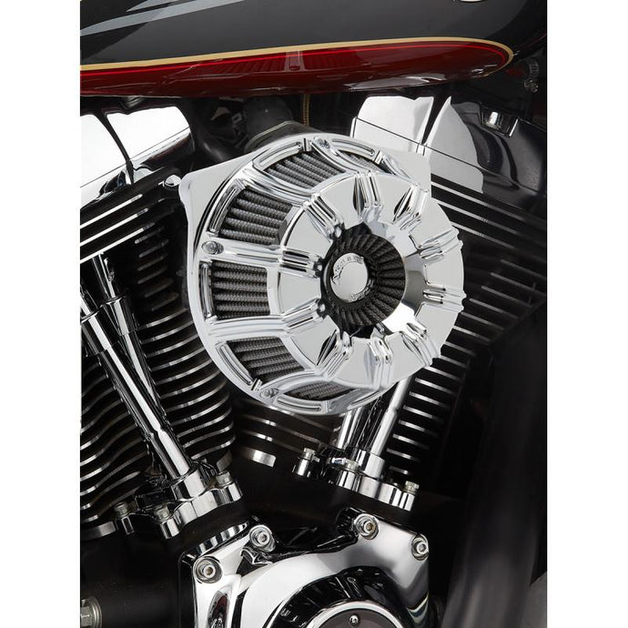Arlen Ness 18-940 Inverted Series 10-Gauge Air Cleaner Kit - Chrome