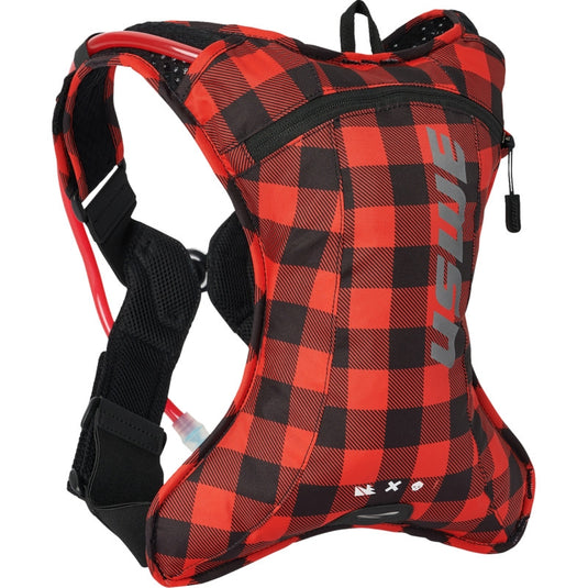 Uswe Outlander Hydration Pack - 2L - Flannel Red/Black