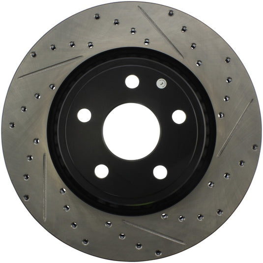 Stoptech 127.58008L ST Slot & Drill Brake Rotors