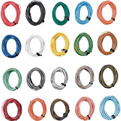Shindy 16-682 Colored Wiring - Black/White