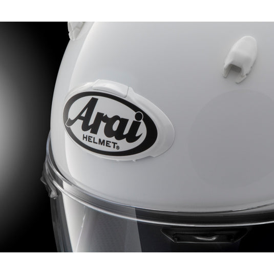 Arai Helmets Arai Logo Duct for Contour-X Helmets - White/Gray