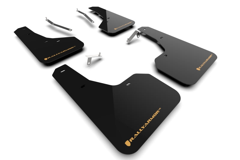 Load image into Gallery viewer, Rally Armor MF82-UR-BLK/WOR RAL UR Blk Flap/Orange Logo
