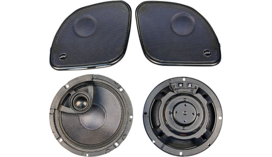 J&M HRRK-6582TW-XRP ROKKER XRP 6.58in. Fairing Speaker Kit with Hi-Output PEI Tweeter