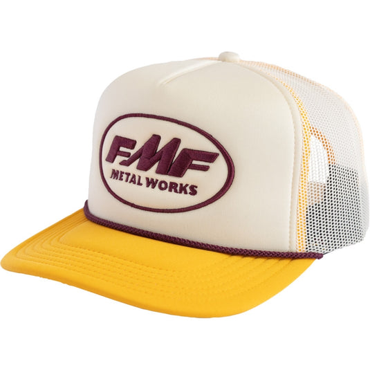 Fmf Racing Classic Metal Hat (One Size Fits Most, Stone)