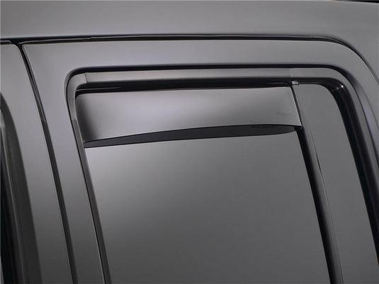 Weathertech 83740 WT Deflector - Rear - Drk Smk
