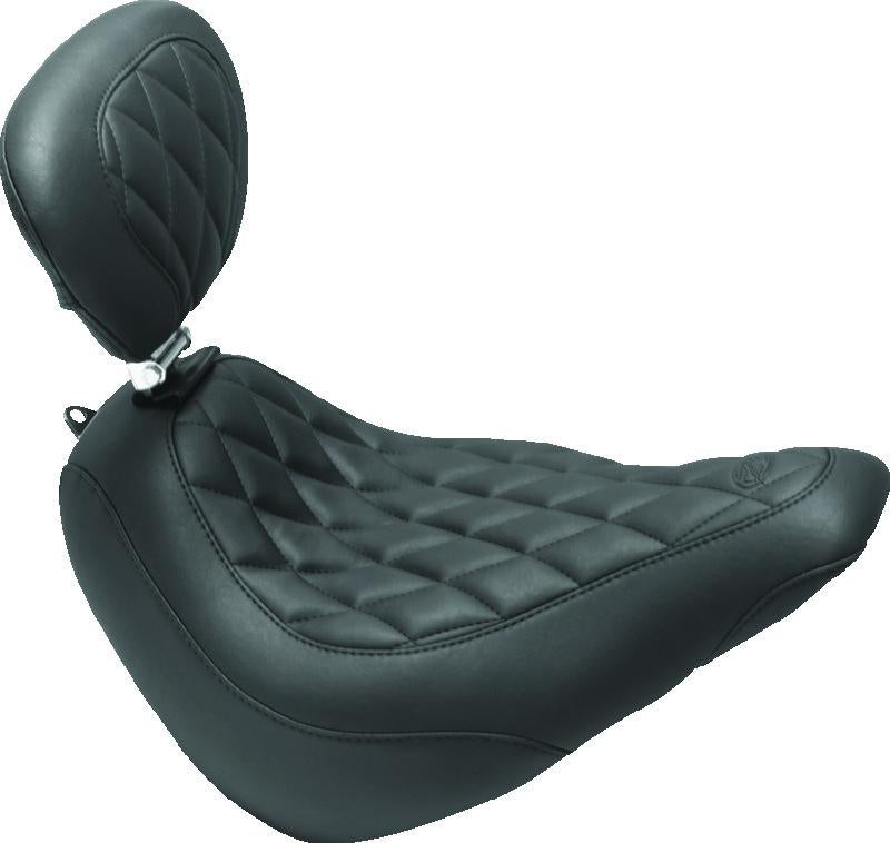 Load image into Gallery viewer, Mustang Motorcycle 83046 MMP Solo with Driver Backrest Diamond
