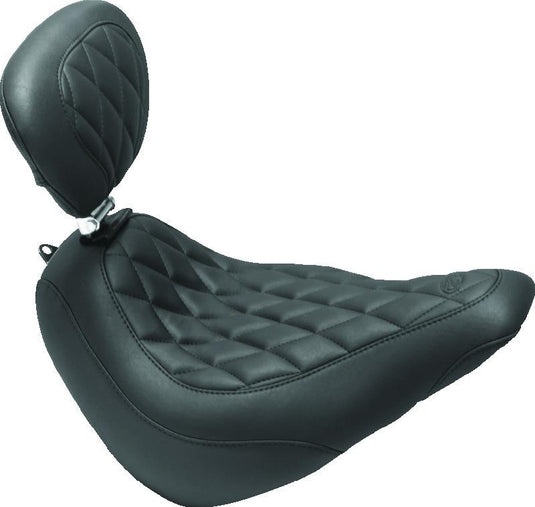 Mustang Motorcycle 83046 MMP Solo with Driver Backrest Diamond