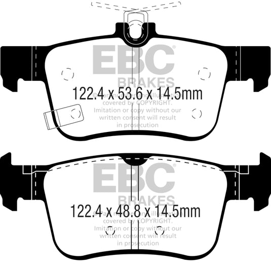 Ebc DP22301 EBC Greenstuff Brake Pad Sets