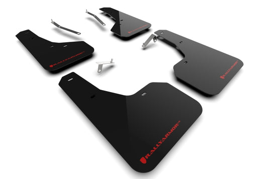 Rally Armor MF82-UR-BLK/RD RAL UR Blk Flap/Rd Logo