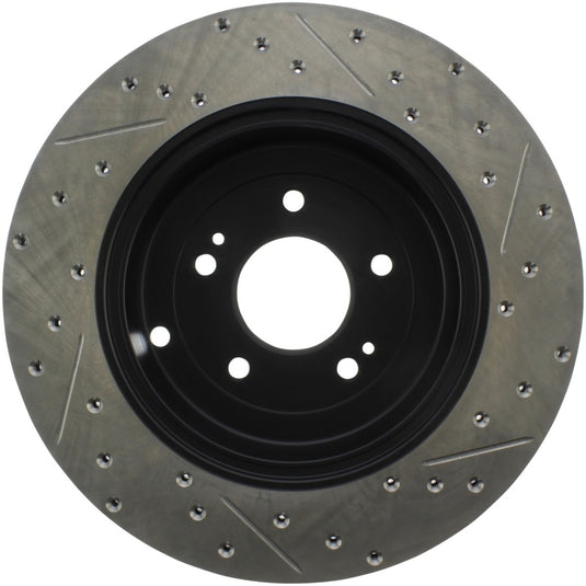Stoptech 127.51035R ST Slot & Drill Brake Rotors