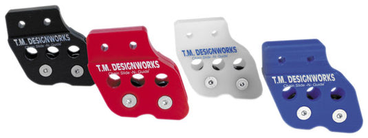 T.M. Designworks RCG-002-BU Rear Chain Guide & Dual Powerlip Roller - Yamaha Blue