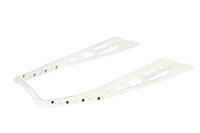 Skinz Protective Gear NXPRB232-WHT NXT LVL Rear Bumper - Black/White