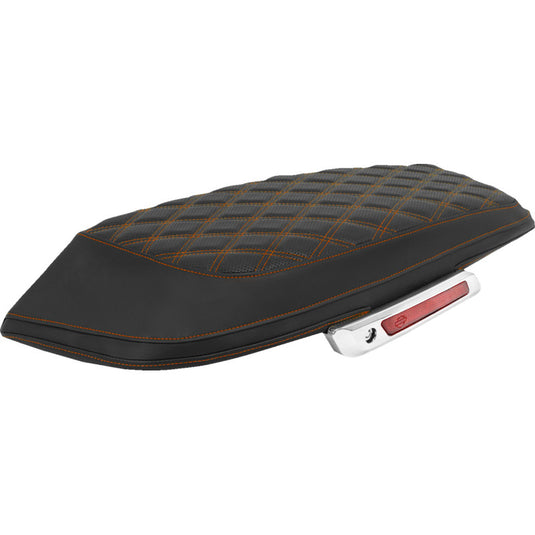 Saddlemen L870-23-18403 Lattice Stitched Saddlebag Lid Cover - Orange