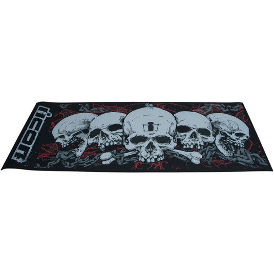 Icon 9905-0108 Icon Skull Floormat
