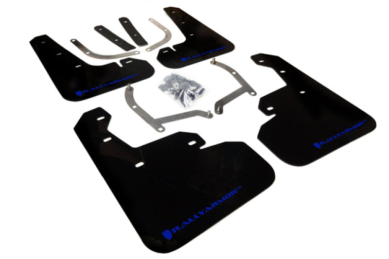 Load image into Gallery viewer, Rally Armor MF45-UR-BLK/BL RAL UR Blk Flap/Blue Logo
