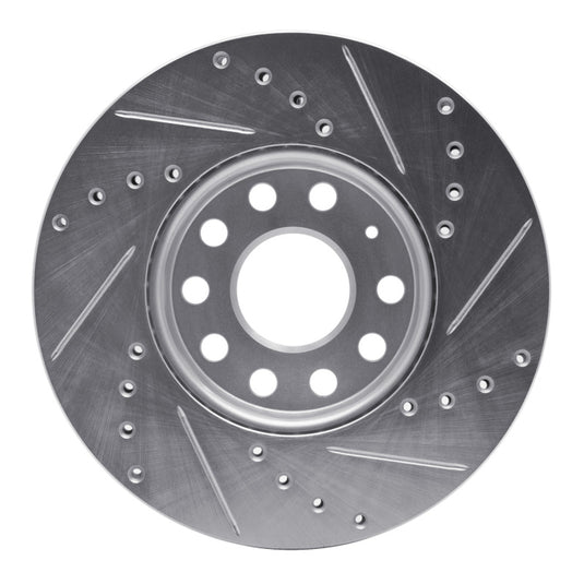 R1 Concepts 631-74028L RNC Brake Rotor - Drill & Slot