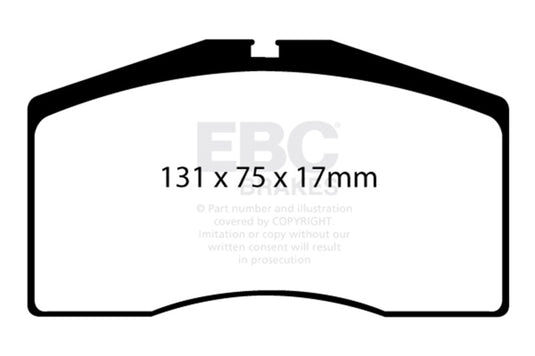 Ebc DP4997R EBC Yellowstuff Brake Pad Sets