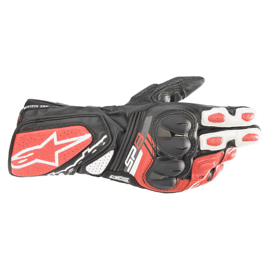 Black/White/Bright Red